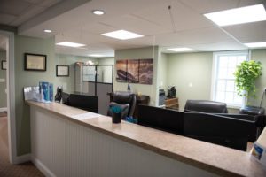 Front desk at Northwood Family Dental Center