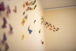 Interior waiting room at Northwood Family Dental Center