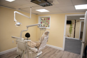Pediatric Operatory with private family access at Northwood Family Dental Center